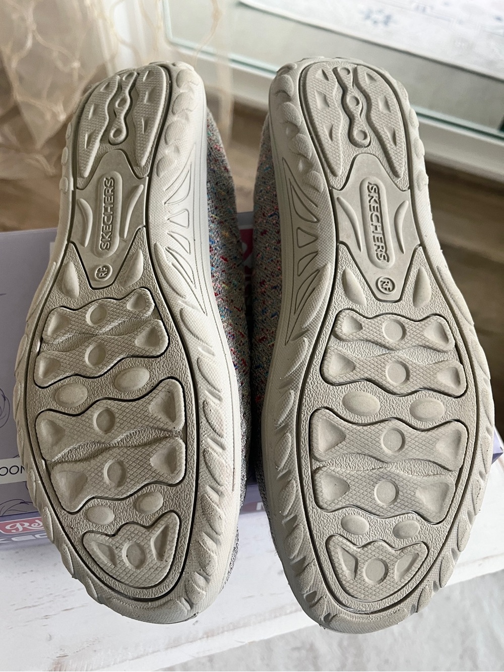 Skechers Relaxed Fit Reggae Fest Wicker Women's Shoes - 8.5 - Picture 4 of 7